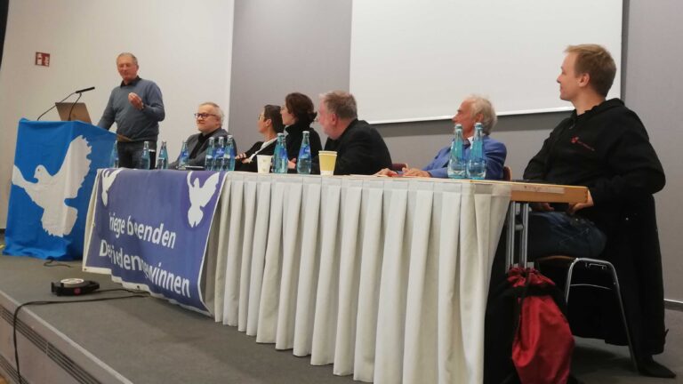 Dokumentation der Veranstaltung: Frieden wählen!