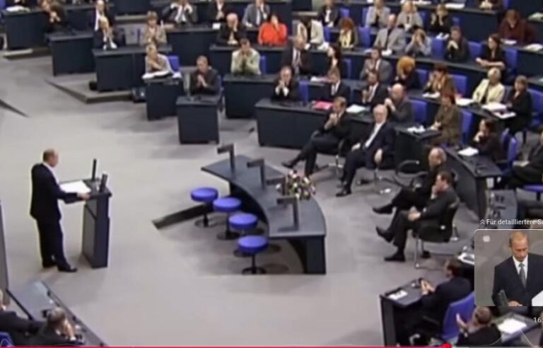 25 Jahre: Putins Rede im Bundestag